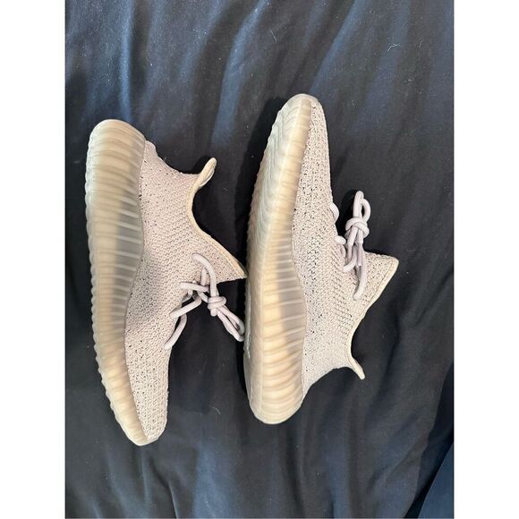 US SIZE 6.5 Yeezys adidas boost 350 V2 gray and black - Picture 3 of 9